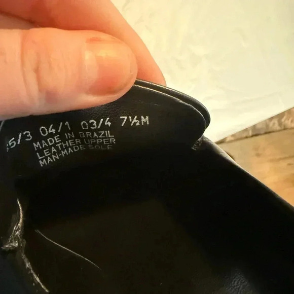 Franco Sarto Nolan Women US 7.5 Black Loafer - Picture 8 of 8